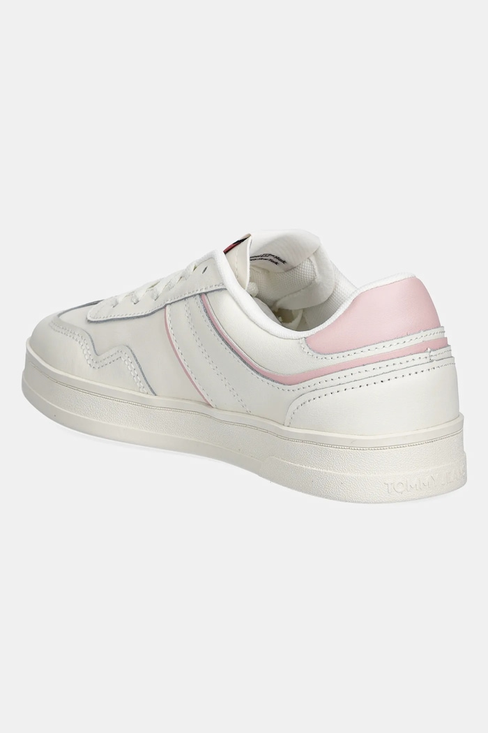 Obuv Kožené tenisky Tommy Jeans THE GREENWICH LEATHER EN0EN02794 béžová
