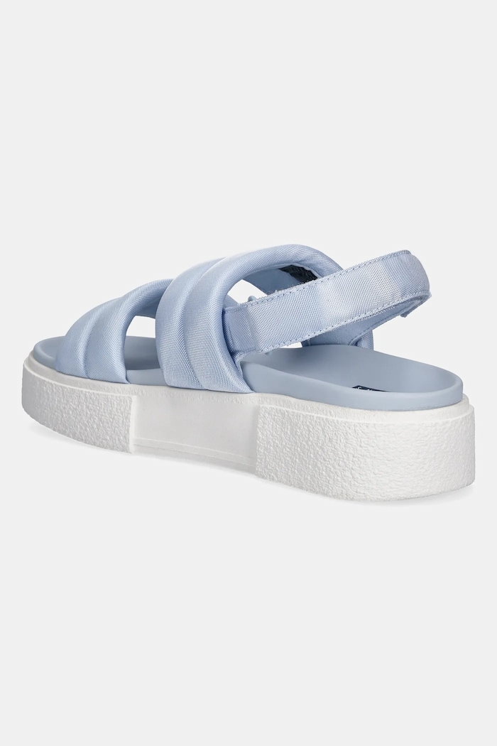 Παπούτσια Πέδιλα Tommy Jeans FLATFORM SANDAL EN0EN02802 μπλε