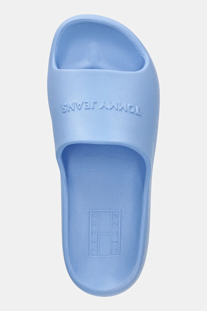 Natikači Tommy Jeans CHUNKY POOL SLIDE ESS modra EN0EN02879