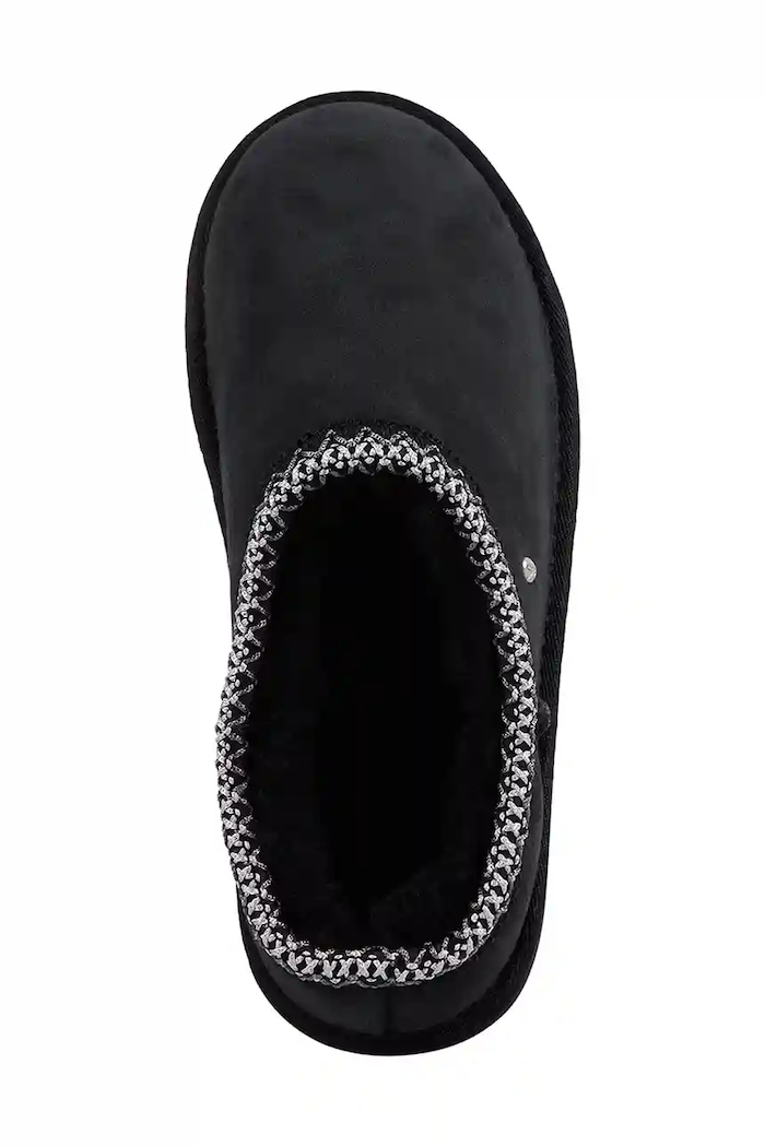 Semišové papuče Emu Australia Sharky Scuff W13179.BLAK černá