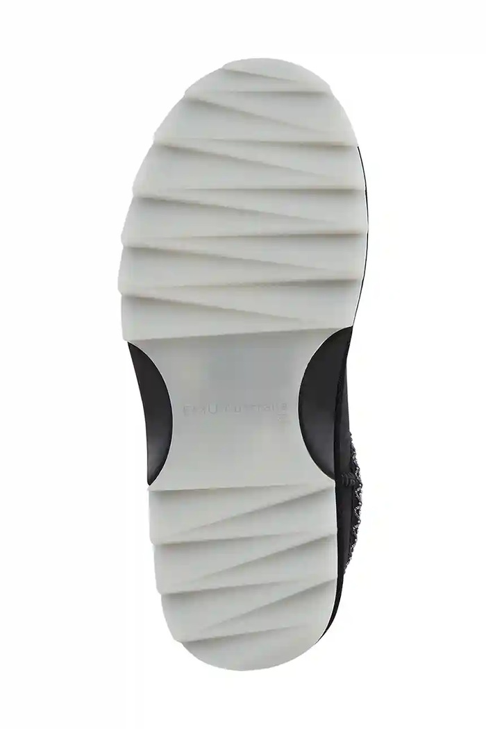 Semišové papuče Emu Australia Sharky Scuff W13179.BLAK