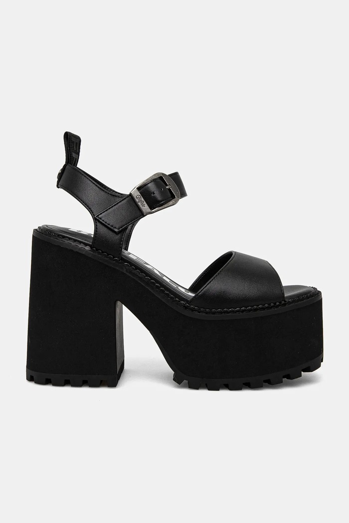Buffalo sandali Killah Neat 1291602.BLK nero SS25