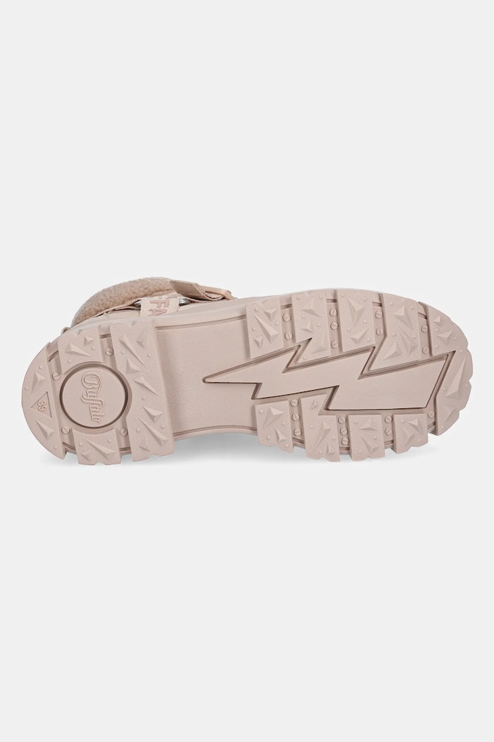 Botki Aspha Com Mid Warm Buffalo beżowy 1622564.ROS