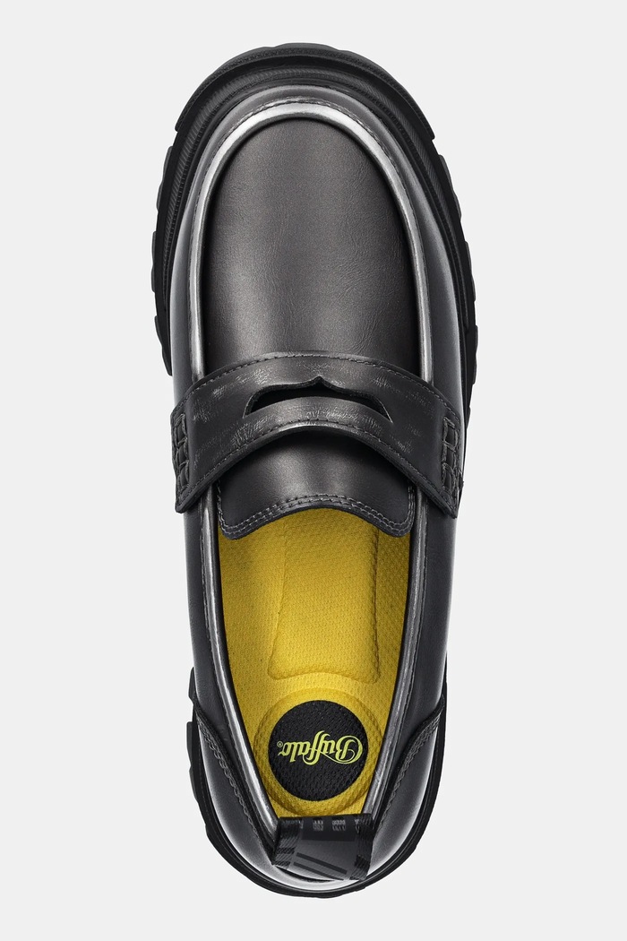 Mokasinke Buffalo Aspha Loafer Vntg siva 1624083.PEW