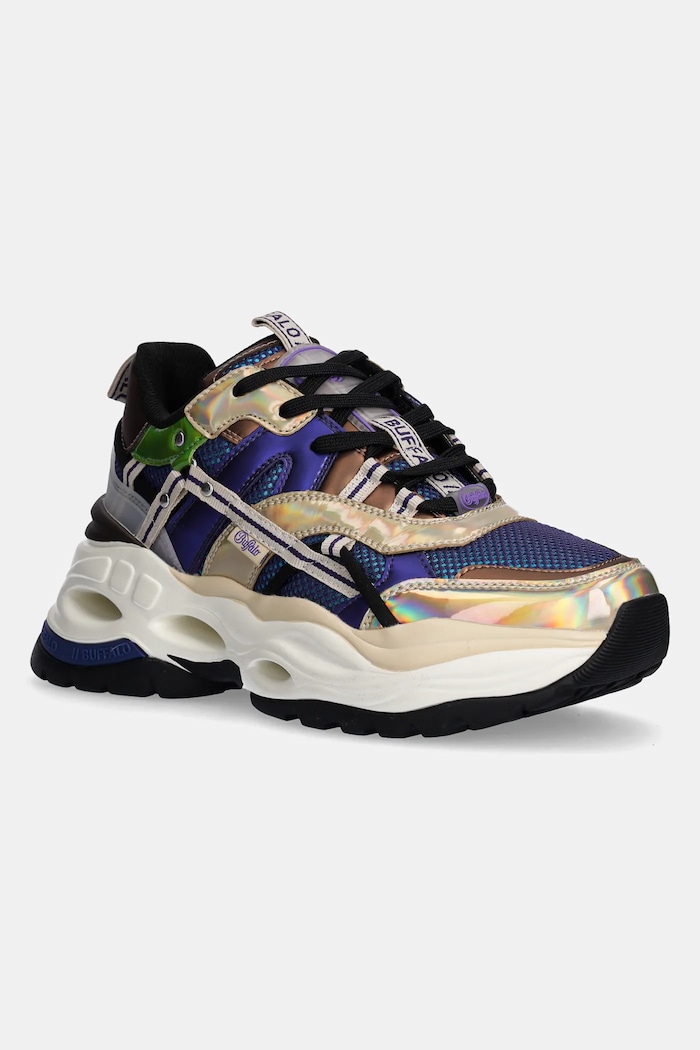 Buffalo sneakersy Triplet Hollow syntetyczny multicolor 1636302.PUR