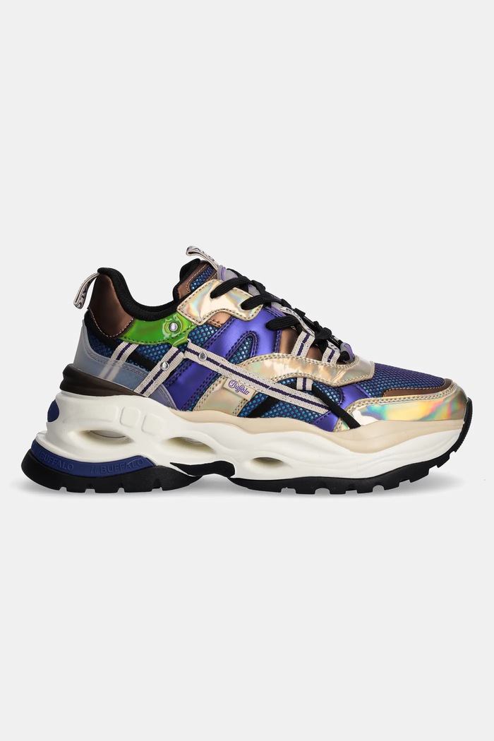 Buffalo sneakersy Triplet Hollow 1636302.PUR multicolor SS25