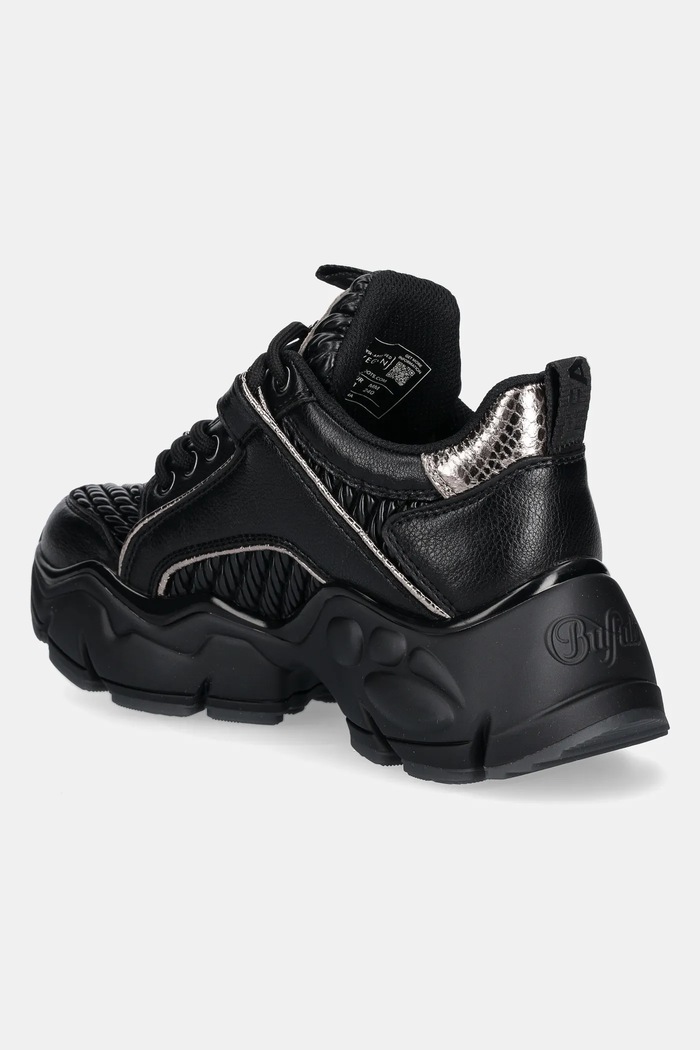 Încălțăminte Buffalo Sneakers Binary Quilt 1636304.BLK negru