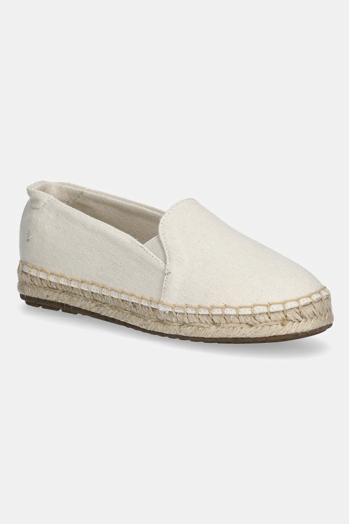 Espadrile Emu Australia Mentone Ravna bež W13171.NATU