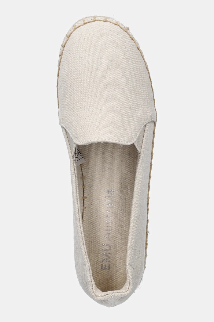 Espadrile Emu Australia Mentone bež W13171.NATU