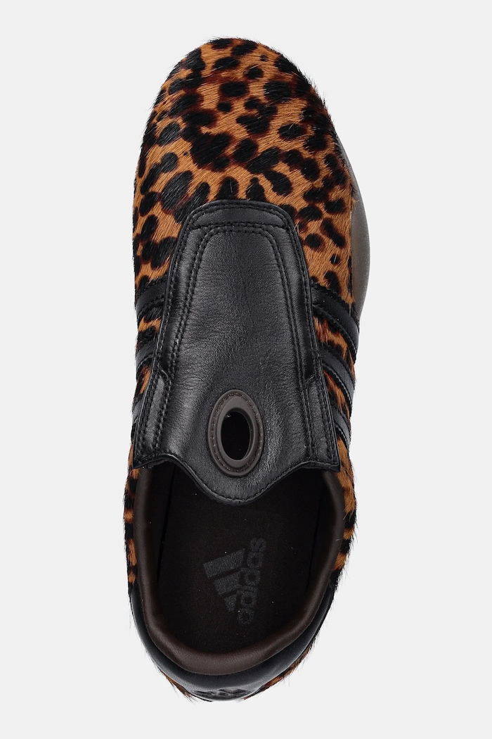 Шкіряні кросівки adidas Originals Taekwondo Mei adidas Originals JS0298 коричневий