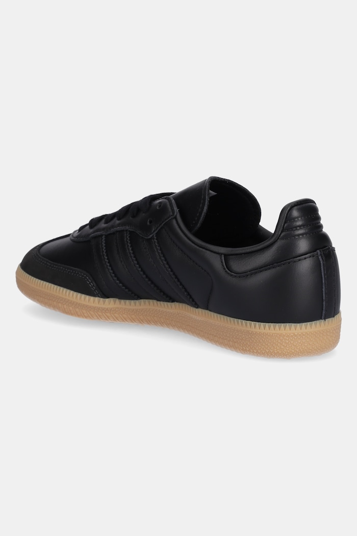 Obuv Kožené tenisky adidas Originals Samba OG JS2762 čierna