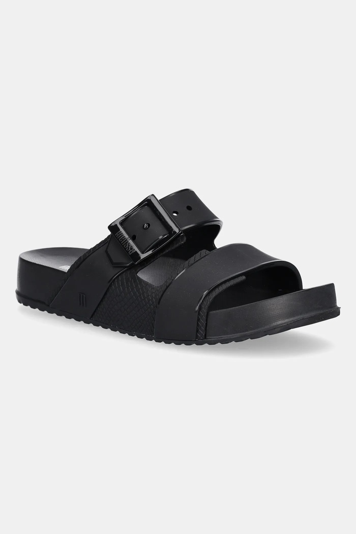 Šľapky Melissa COZY CONNECTION SLIDE plochý čierna M.35832.AZ933
