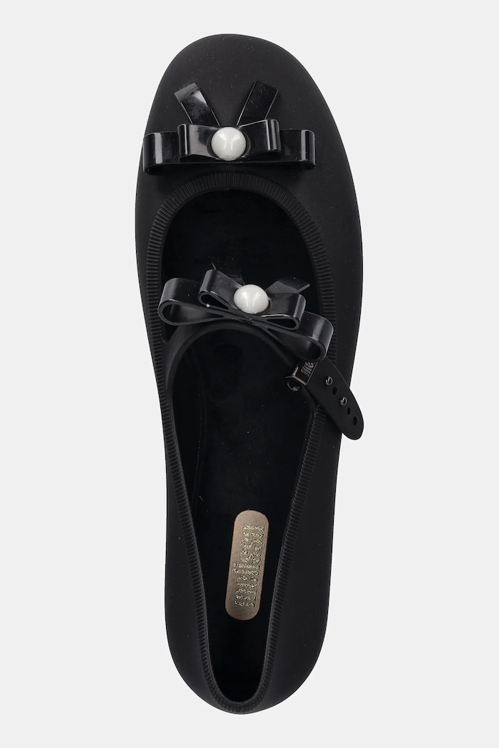 Melissa baleriny SOFT BALLERINA BOW czarny M.35971.BE619