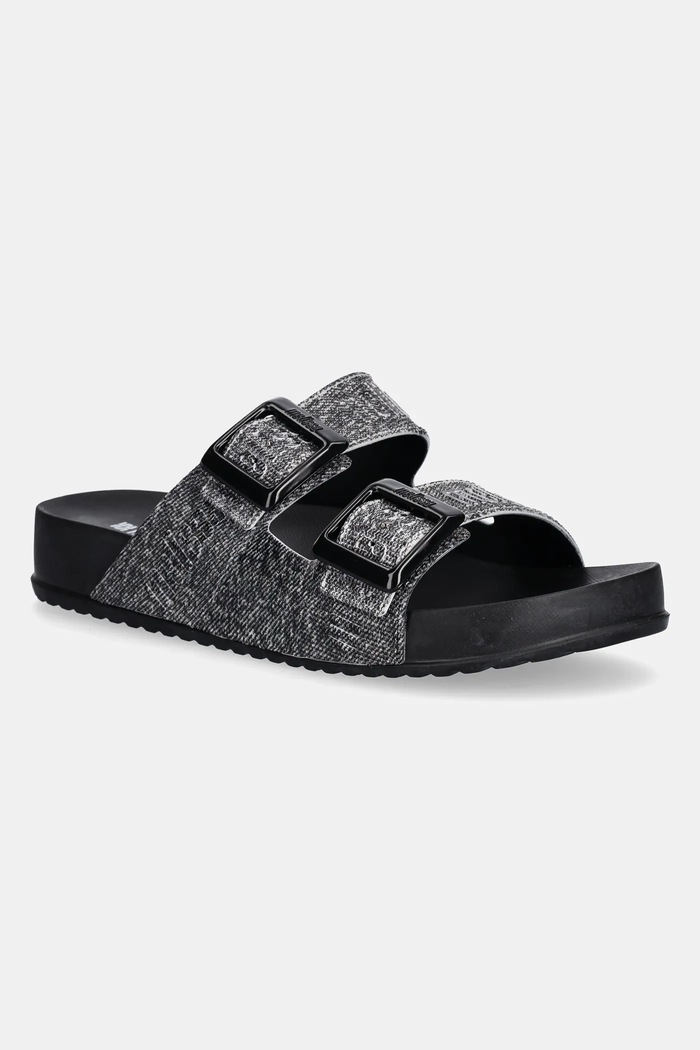 Чехли Melissa COZY M LOVER SLIDE DENIM равен черен M.36146.BG681