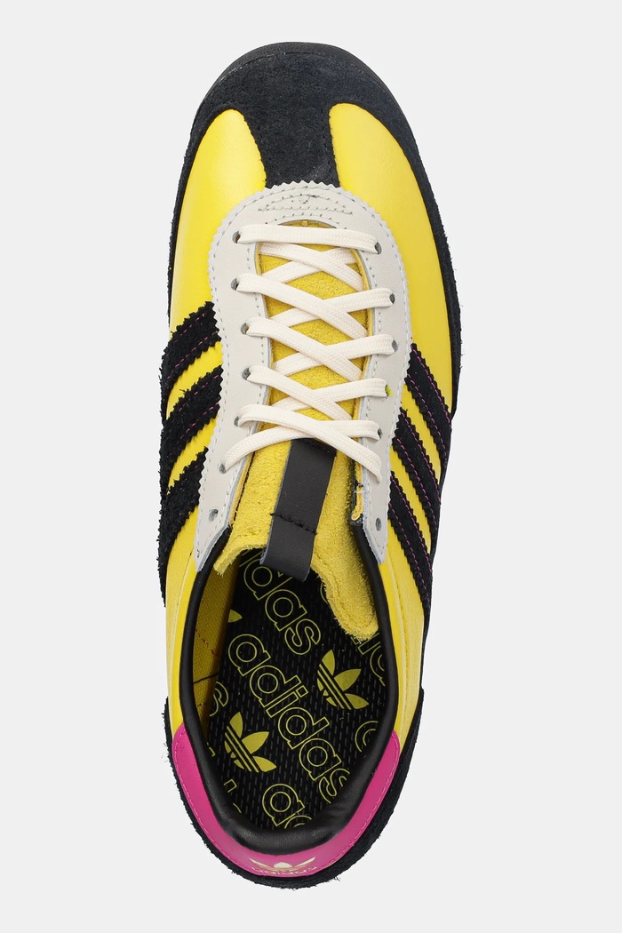 Kožené tenisky adidas Originals Sl 72 OG žlutá JI2453