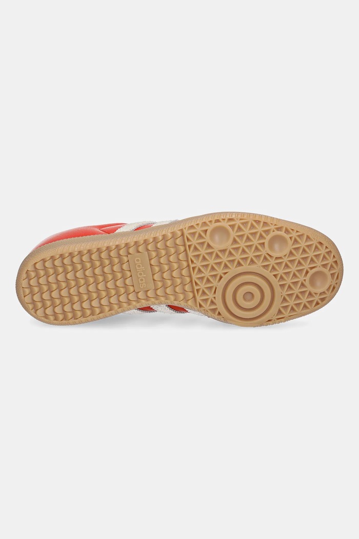 Σουέτ sneakers adidas Originals Samba OG JI2737 πορτοκαλί