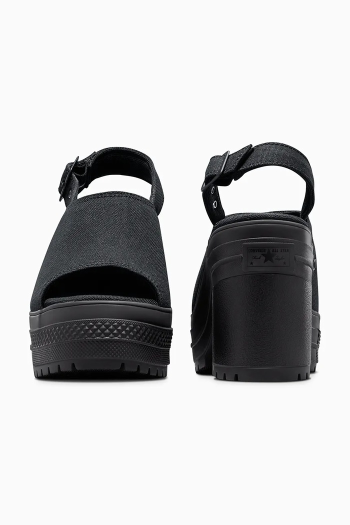Obuv Sandále Converse Chuck 70 De Luxe Heel Nu A12567C čierna