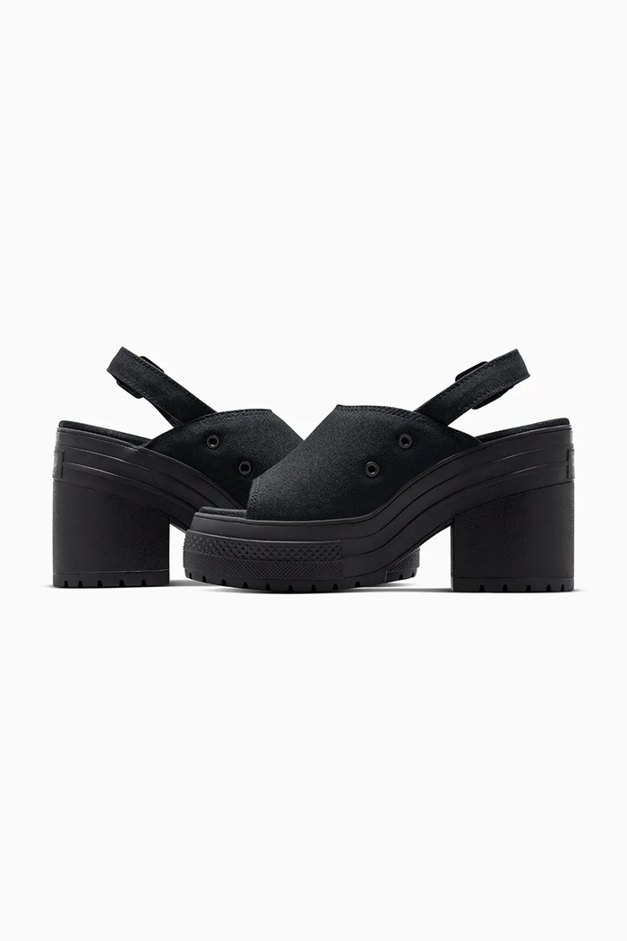Sandále Converse Chuck 70 De Luxe Heel Nu čierna A12567C