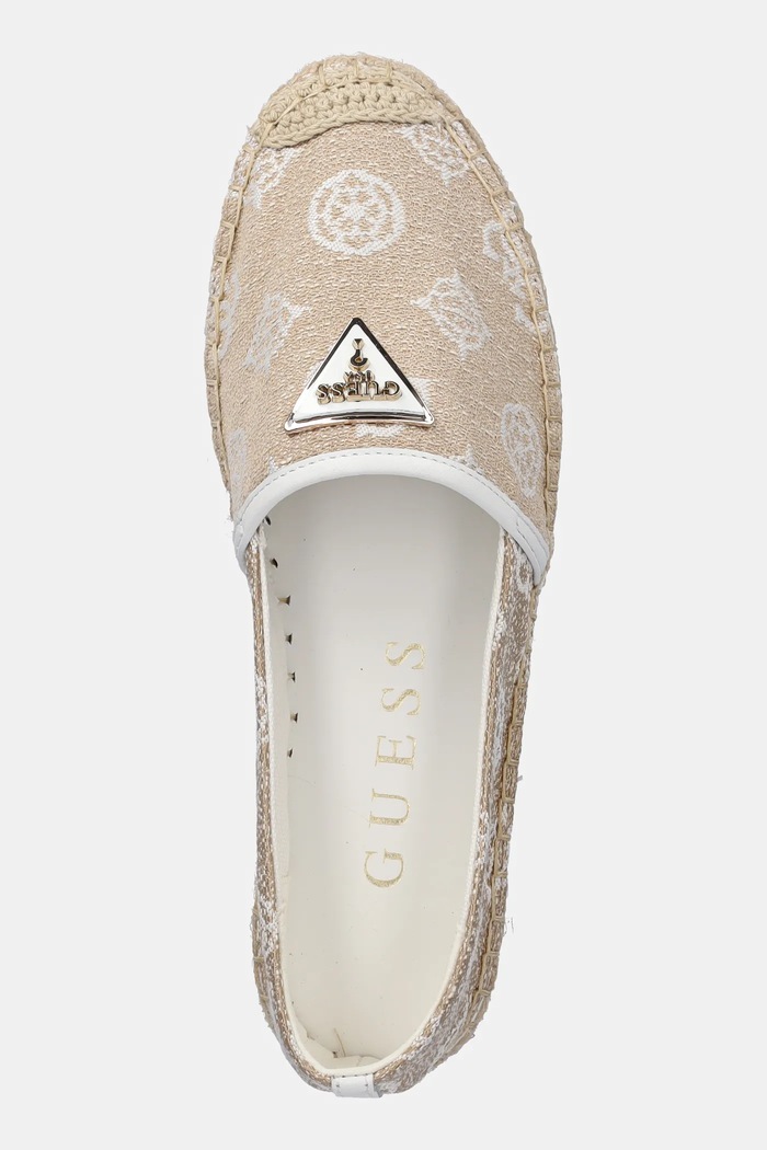 Espadrilky Guess JOLANDON béžová FLJDNN.FAL14.NATWH