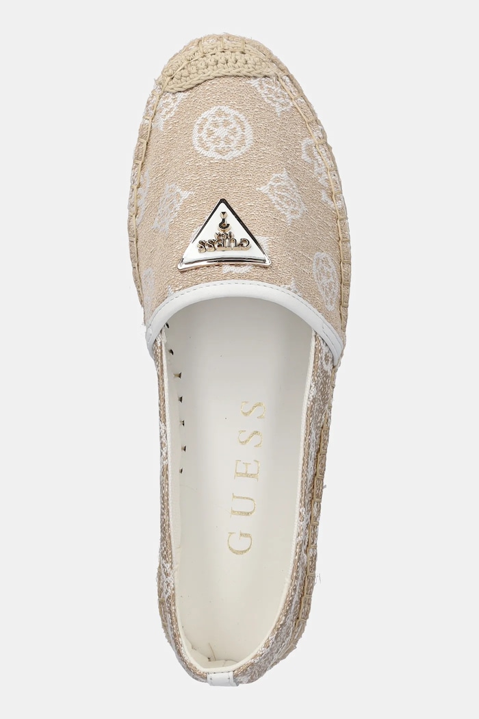Espadrilky Guess JOLANDON béžová FLJDNN.FAL14.NATWH