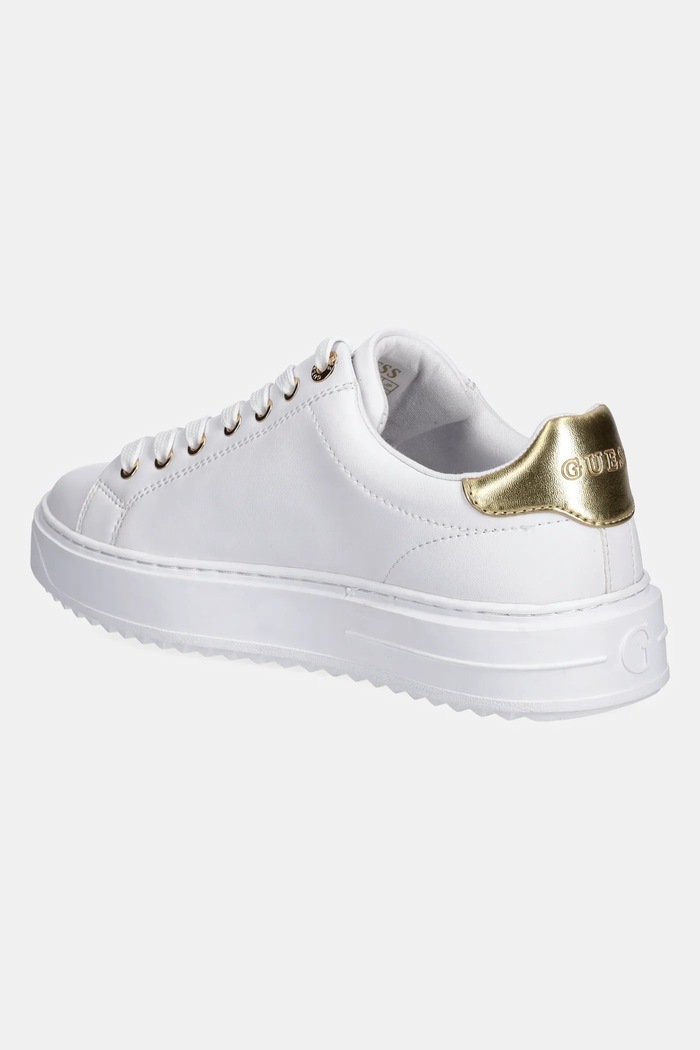 Obuwie Guess sneakersy DENESA12 FLJD12.LEA12.WHIGO biały