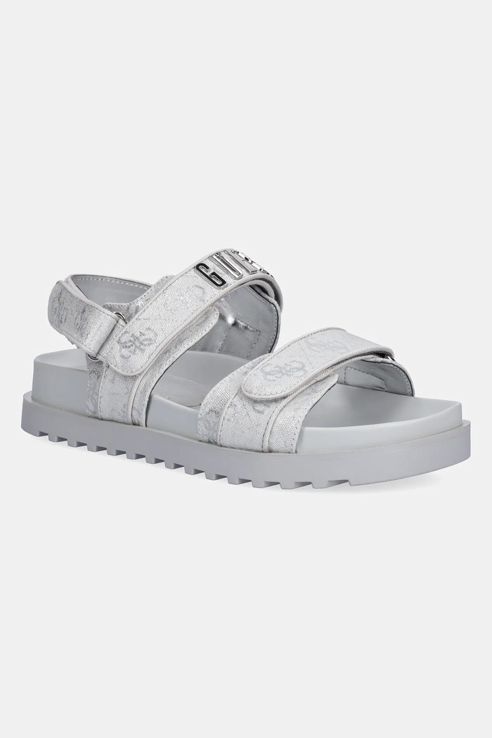 Guess sandale FADISON sintetic argintiu FLJFDS.LEL03.SILVE