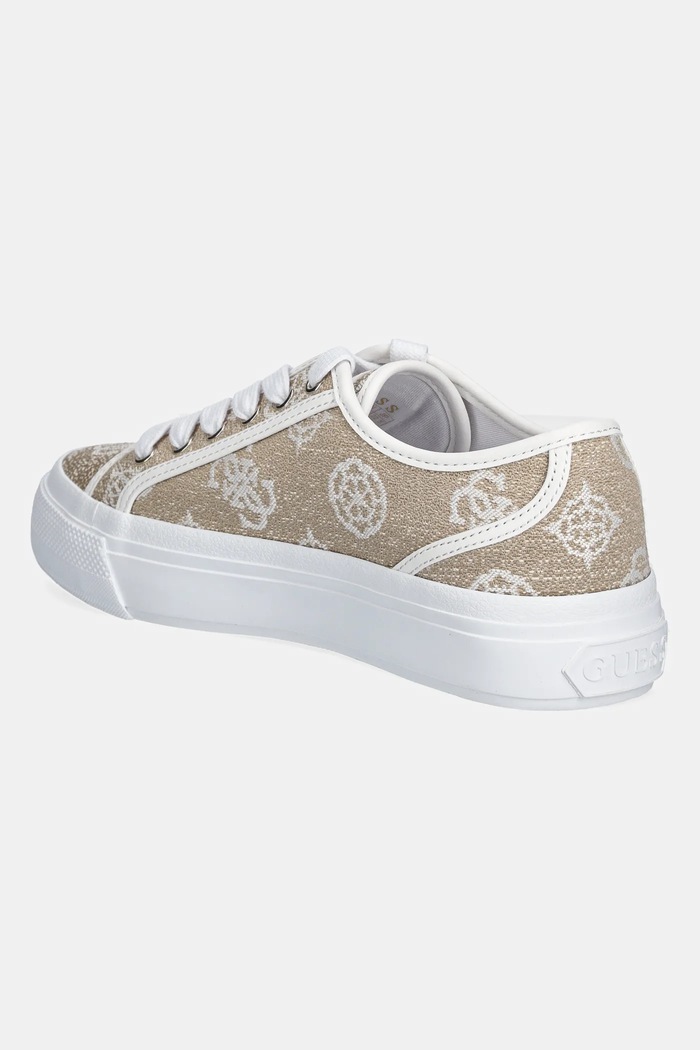Încălțăminte Guess tenisi JELEXA7 FLJJX7.FAL12.WHITE bej