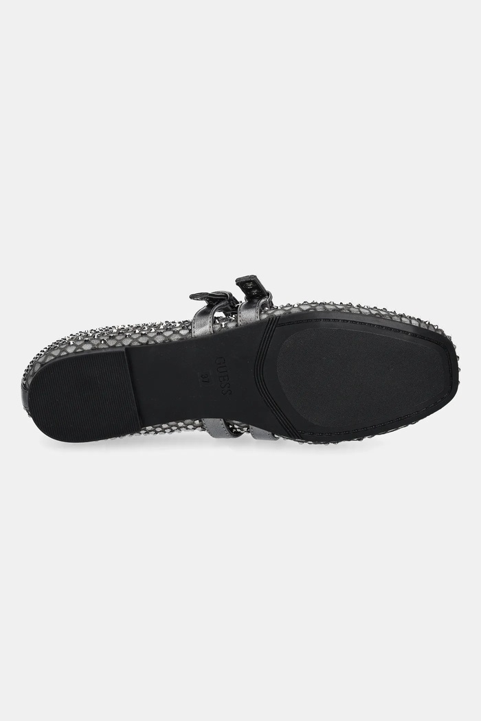 Baleríny Guess KAYANN FLJKNN.FAB02.PEWTE šedá
