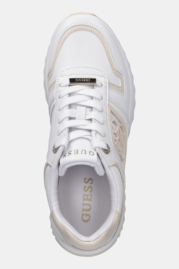 Guess sneakersy KOYAA biały FLJKOY.ELE12.WHICR