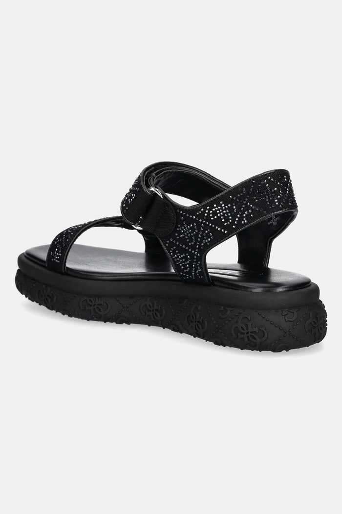 Boty Sandály Guess LODE FLJLOD.FAP03.BLACK černá
