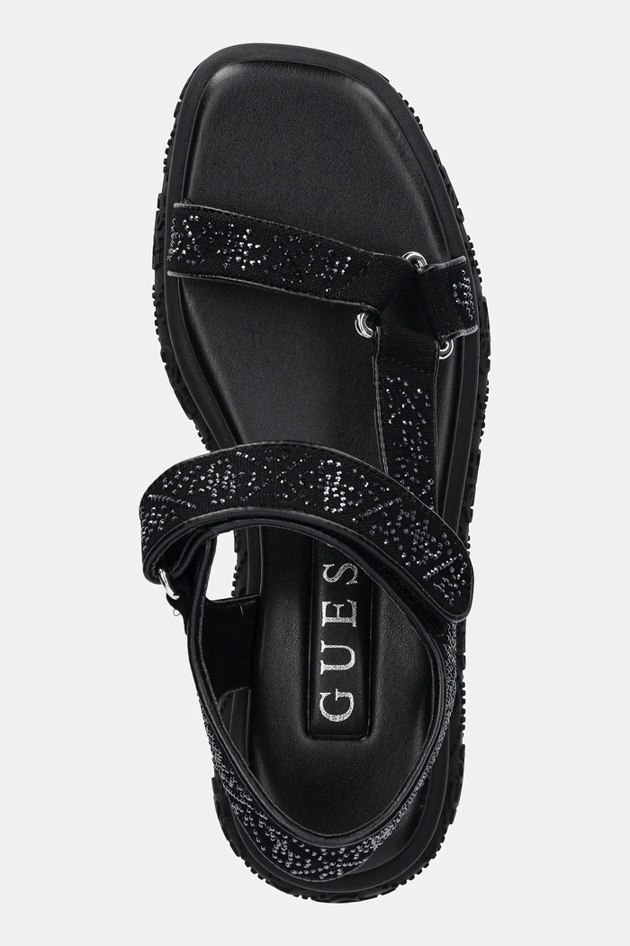 Sandály Guess LODE černá FLJLOD.FAP03.BLACK