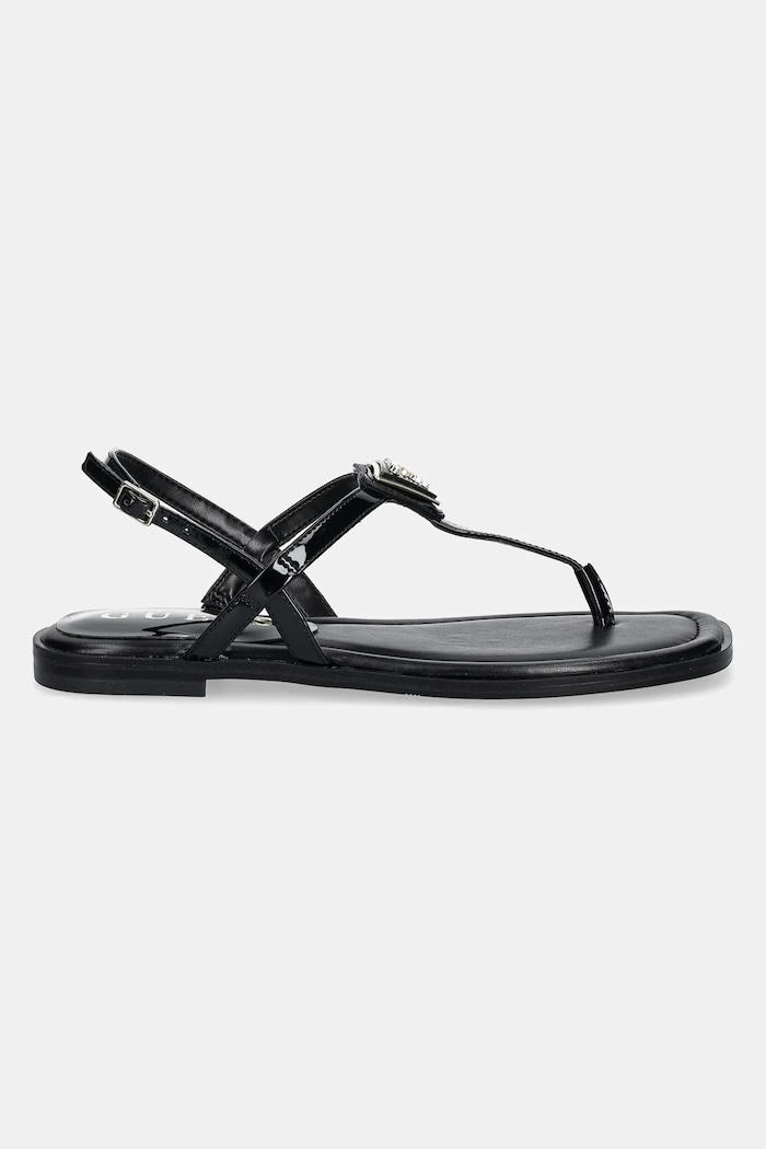 Guess sandale RAINEY4 FLJRA4.PAF21.BLACK negru SS25