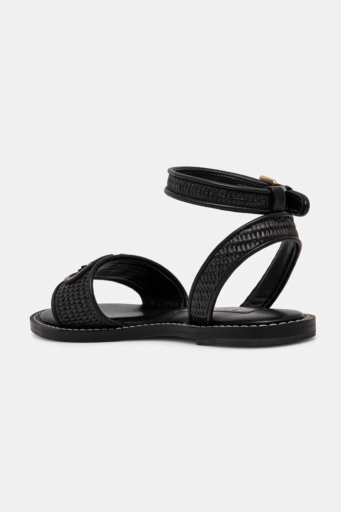 Boty Sandály Guess SIYONA FLJSIY.FAB03.BLACK černá