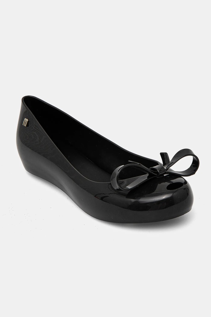 Балеринки Melissa MELISSA ULTRAGIRL BOW III AD Planet friendly черен M.33891.AM781