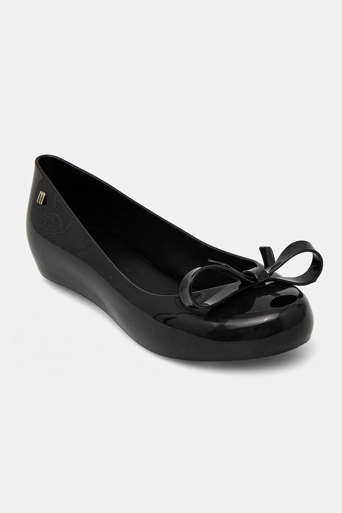 Балеринки Melissa MELISSA ULTRAGIRL BOW III AD Planet friendly черен M.33891.AM781
