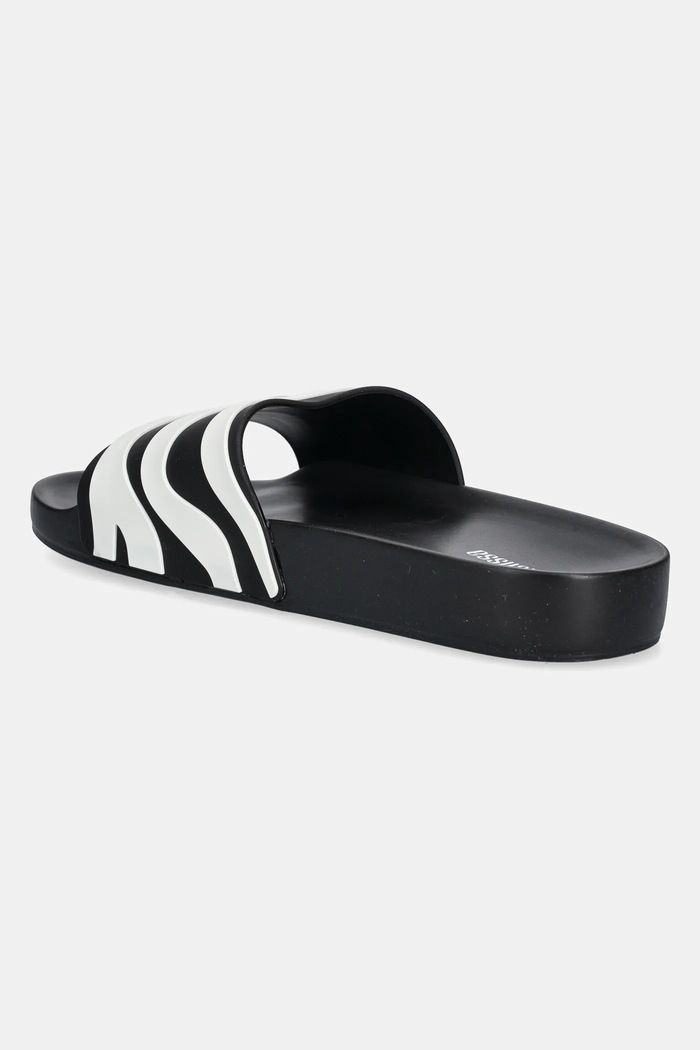 Obuv Šľapky Melissa MELISSA ANIMAL PRINT SLIDE AD M.36097.BG889 čierna