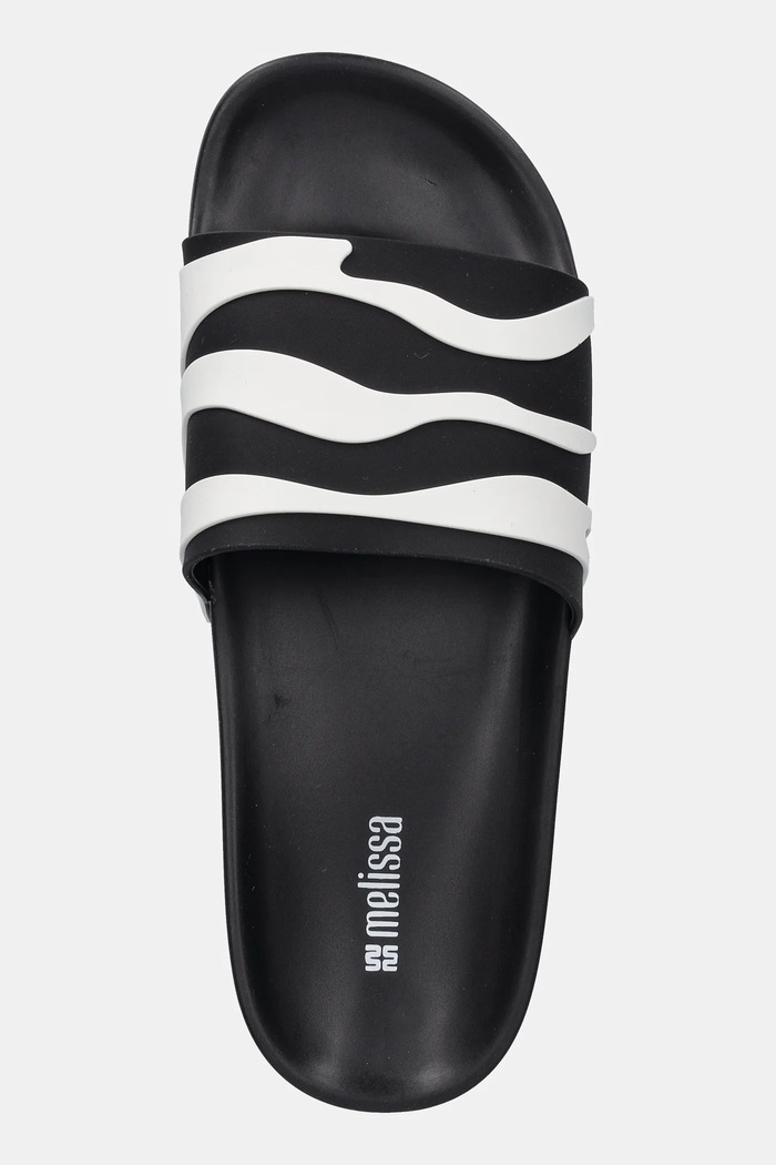 Šľapky Melissa MELISSA ANIMAL PRINT SLIDE AD čierna M.36097.BG889