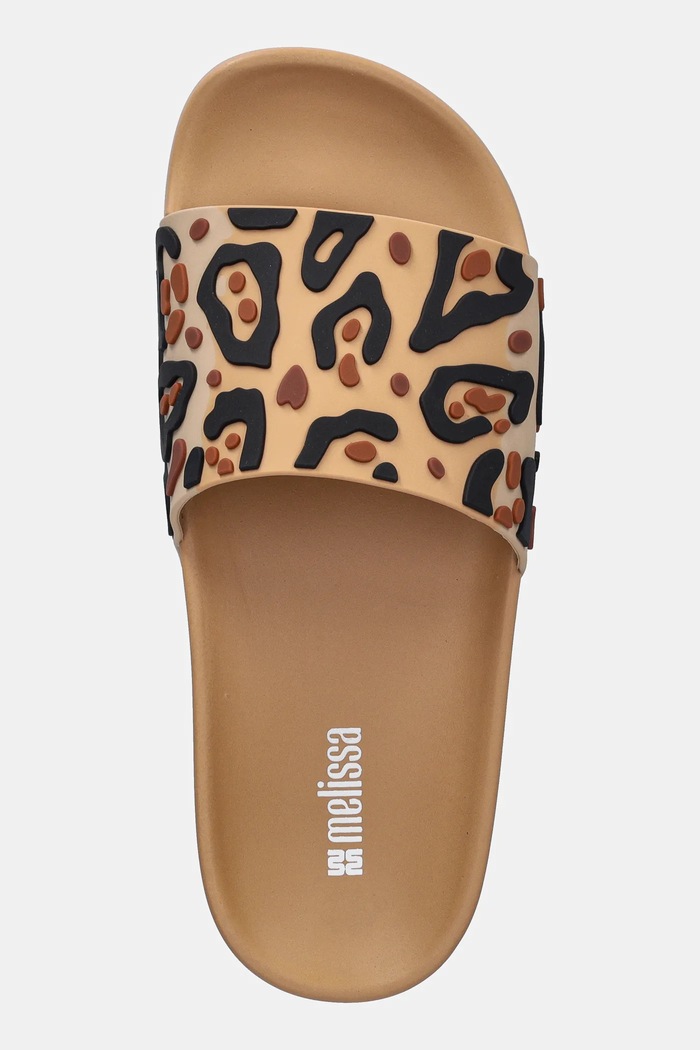 Šľapky Melissa MELISSA ANIMAL PRINT SLIDE AD hnedá M.36097.BG892