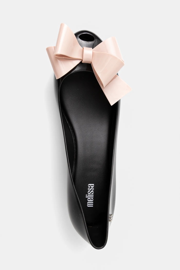Obuwie Melissa baleriny MELISSA ULTRAGIRL CLASSY AD M.36125.BG152 czarny