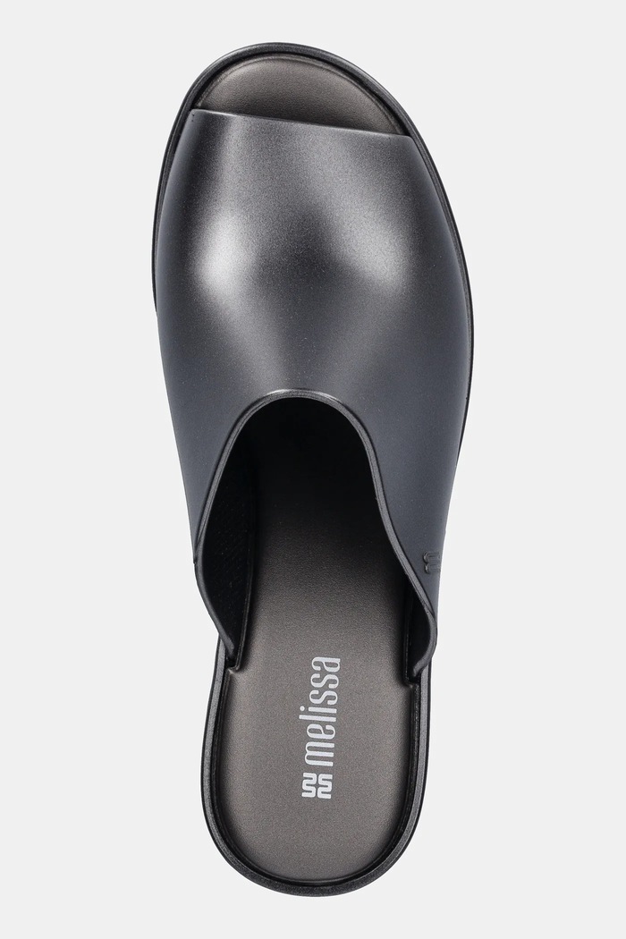 Šľapky Melissa MELISSA MULE HYPE METALLIC AD sivá M.36497.BI596
