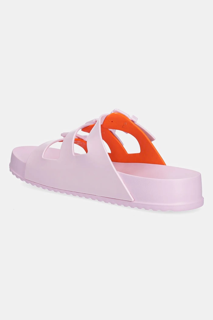 Scarpe Melissa ciabatte slide MELISSA COZY STRIPES AD M.35943.BC956 rosa