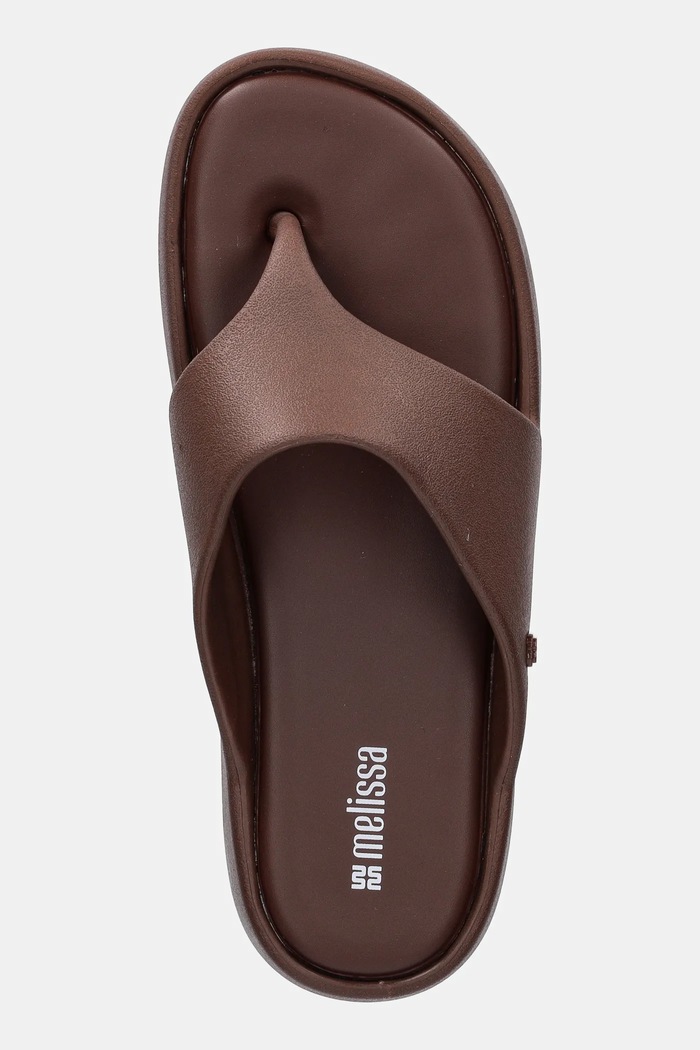 Žabky Melissa MELISSA FREE PLATFORM THONG AD hnědá M.36088.BE885