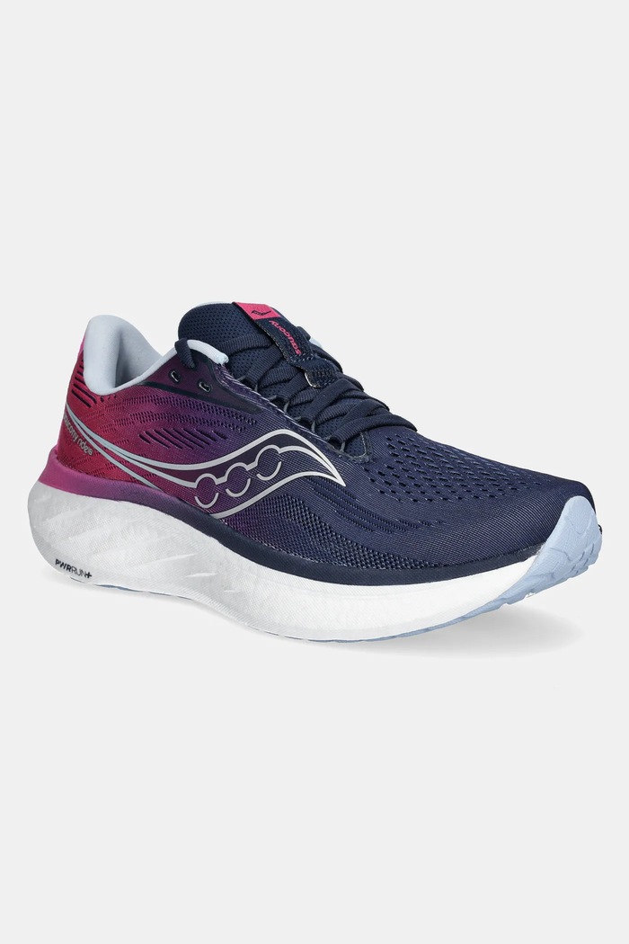 Παπούτσια για τρέξιμο Saucony Ride 18 συνθετικό σκούρο μπλε S11000.160