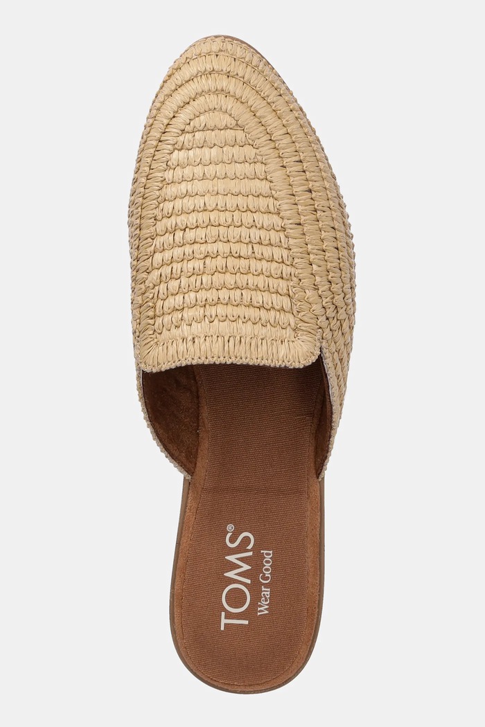 Toms klapki RAFFIA beżowy 10022007