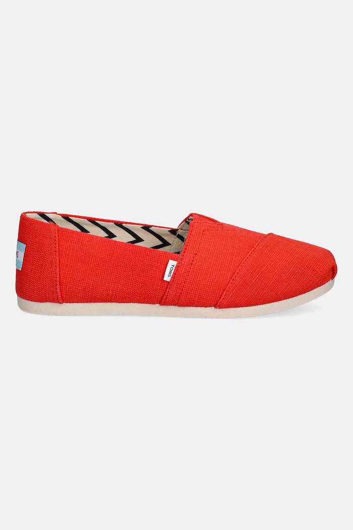 Εσπαντρίγιες Toms HERITAGE CANVAS 10021933 κόκκινο SS25