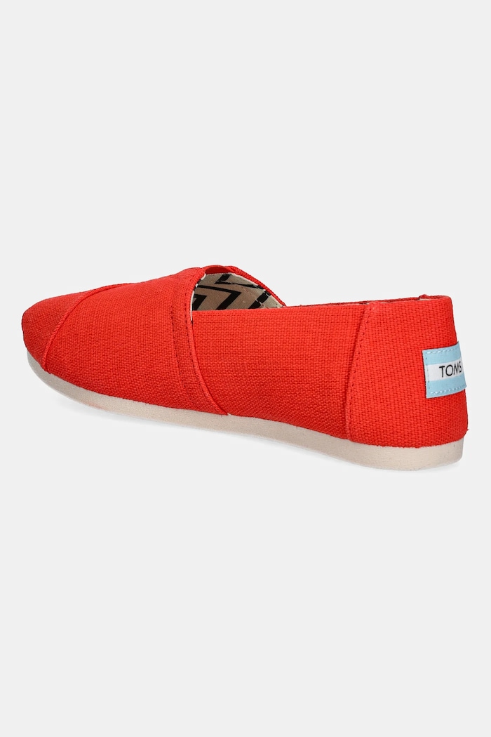 Παπούτσια Εσπαντρίγιες Toms HERITAGE CANVAS 10021933 κόκκινο