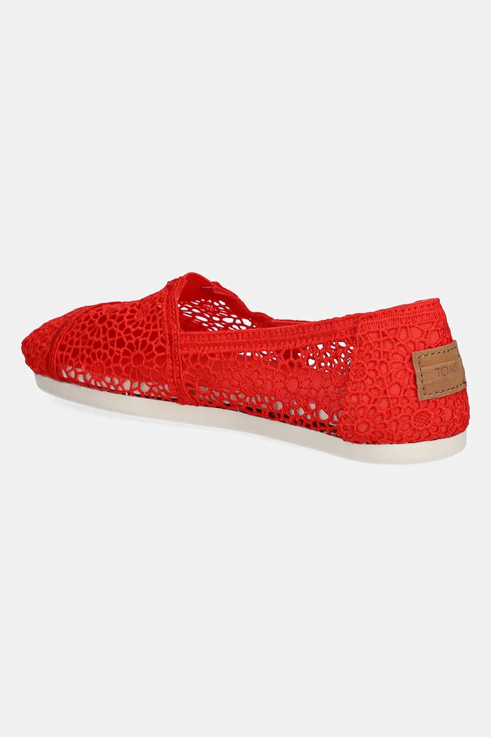 Παπούτσια Πάνινα παπούτσια Toms MOROCCAN 10021935 κόκκινο