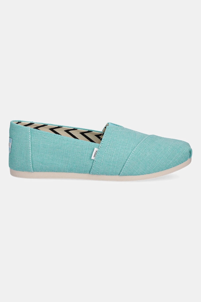 Toms tenisówki HERITAGE CANVAS 10021939 turkusowy SS25