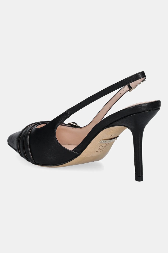 Obuv Kožené lodičky Guess SLING BACK BUCKLE S 5GGZ31.7324A.JBLK čierna