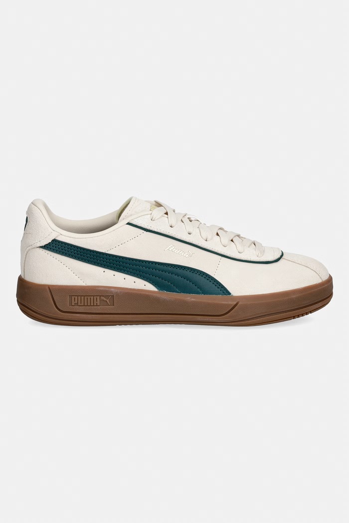 Puma Puma Club Klassika SD sneakersy damskie zamszowe 400718 beżowy SS26